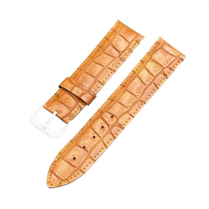 بند ساعت مچی مدل میلان کروکدیل 24mm